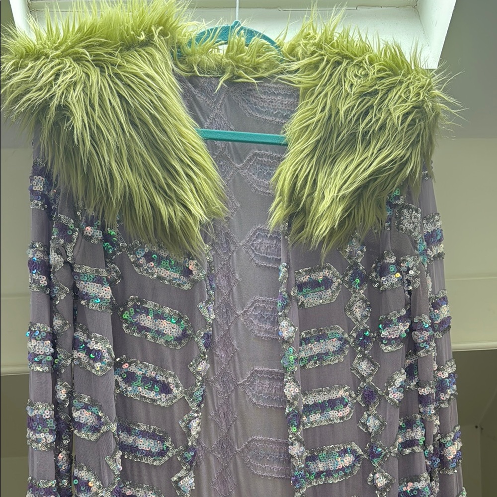 Disco Lemonade / Lux Muse full length sequin duster